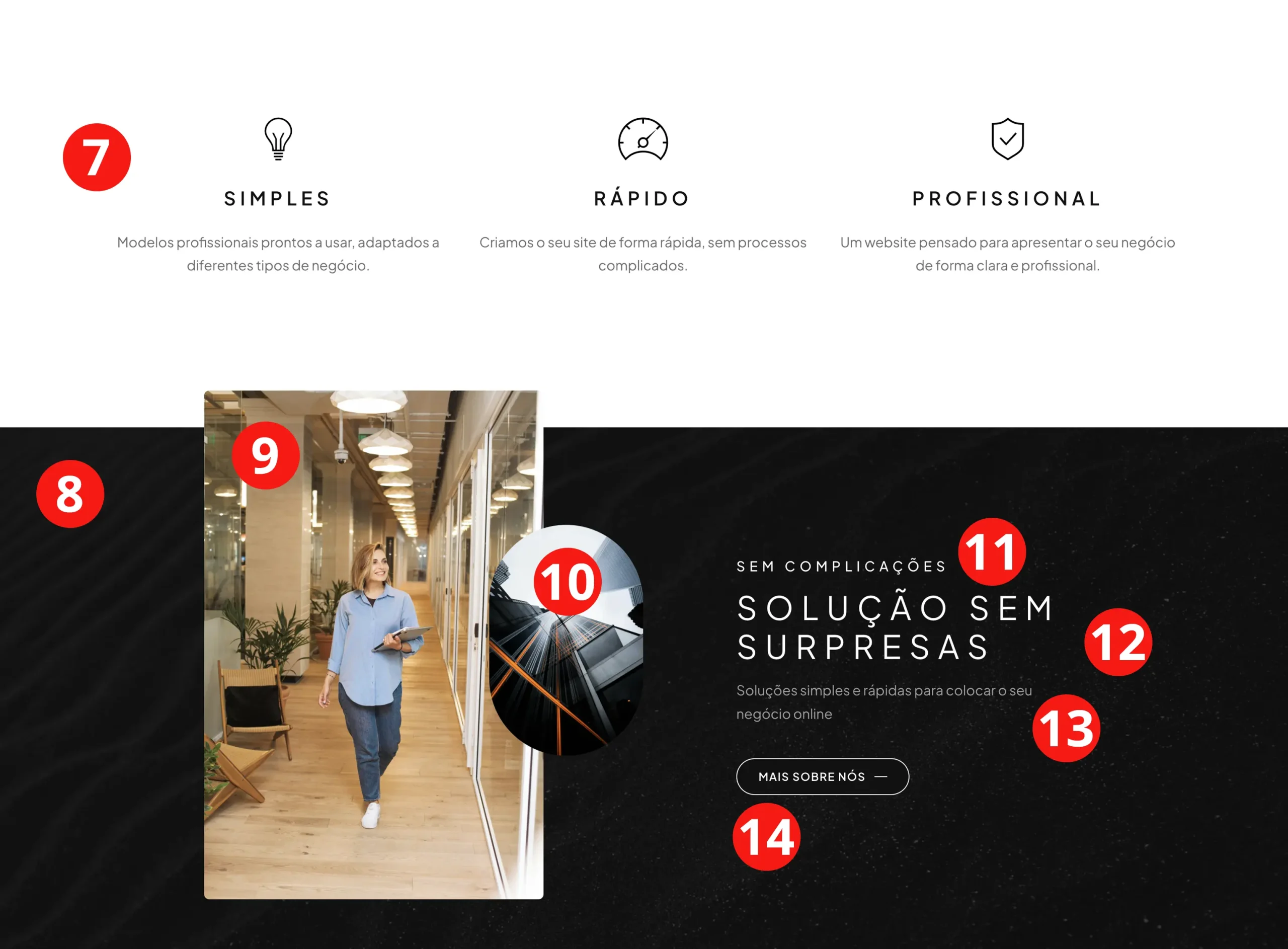 Referência da secção Sobre